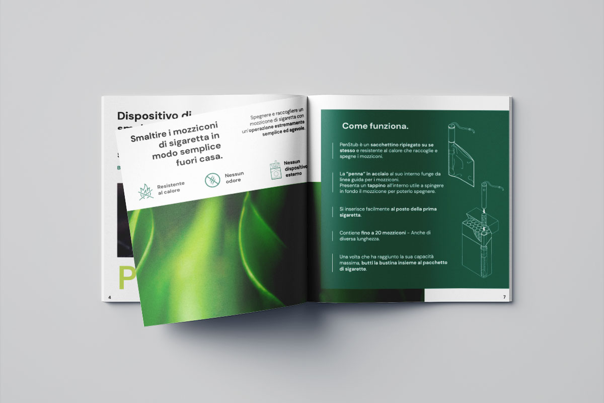 Menuder Communication - PenStub realizzazione e brochure corporate